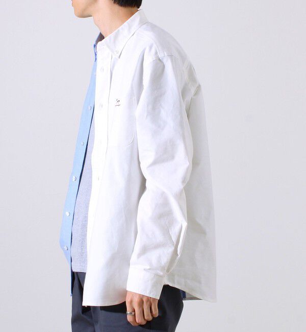 GLOSTER「【定番&times;遊び心】フレブル刺繍BDシャツ 無地/クレイジーパターン」|シャツ・ブラウス|