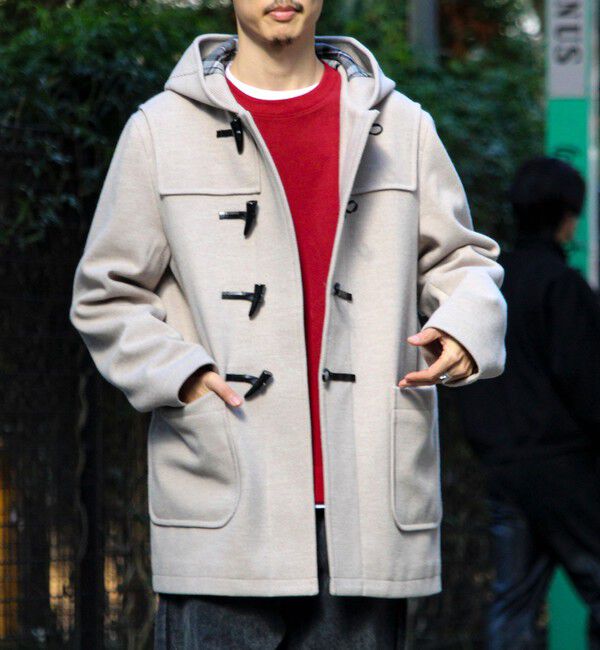 GLOSTER「【昨年人気アイテム再登場】クラシックダッフルコート」|ダッフルコート|ベージュ