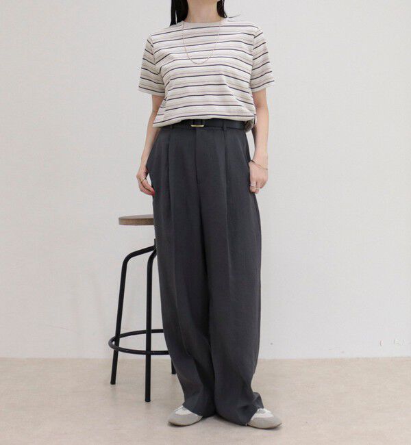 fredy emue「汗ジミ軽減天竺BasicTシャツ」|Tシャツ・カットソー|