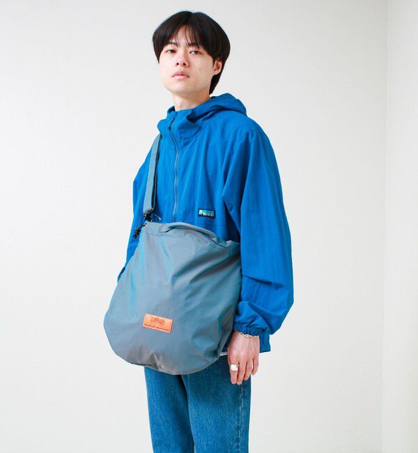 GLOSTER「【UNIVERSAL OVERALL】2WAY PURSE SHOULDER」|ショルダー・メッセンジャー|ブルー