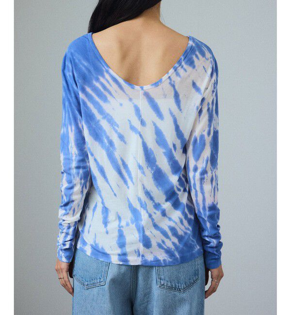 SALON adam et rope'「タイダイシアーロングスリーブTシャツ」|Tシャツ・カットソー|