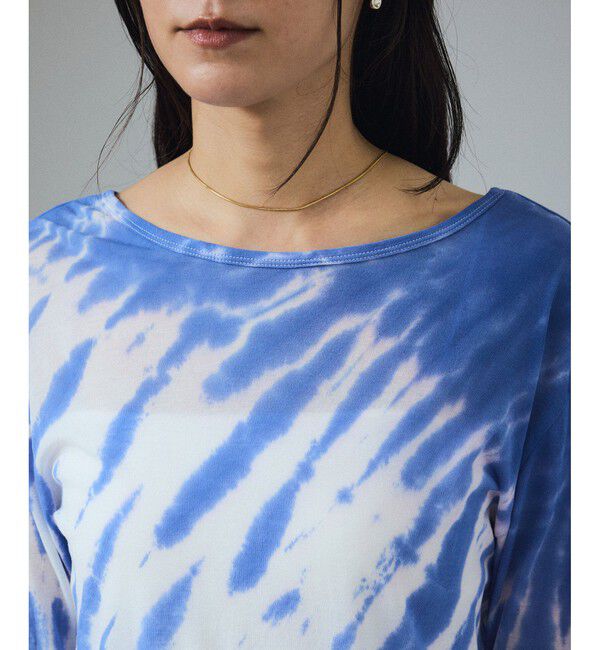 SALON adam et rope'「タイダイシアーロングスリーブTシャツ」|Tシャツ・カットソー|