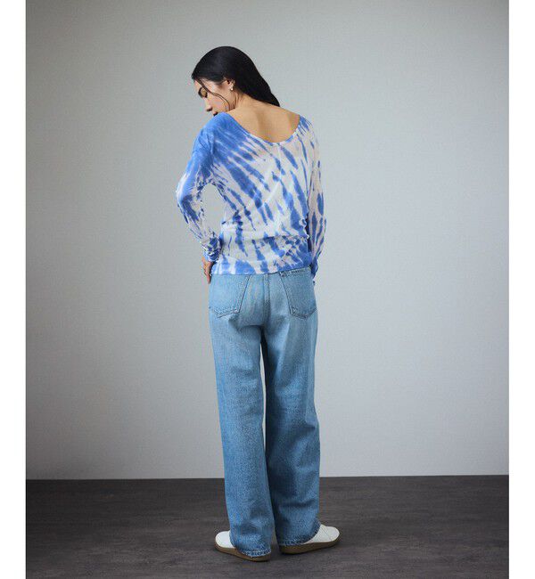 SALON adam et rope'「タイダイシアーロングスリーブTシャツ」|Tシャツ・カットソー|