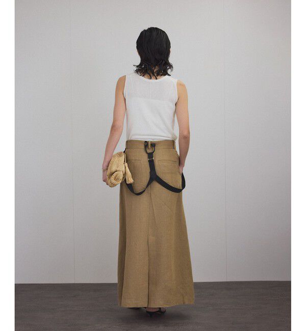 SALON adam et rope'「【WEB限定】ループヤーンノースリーブニットプルオーバー」|タンクトップ|