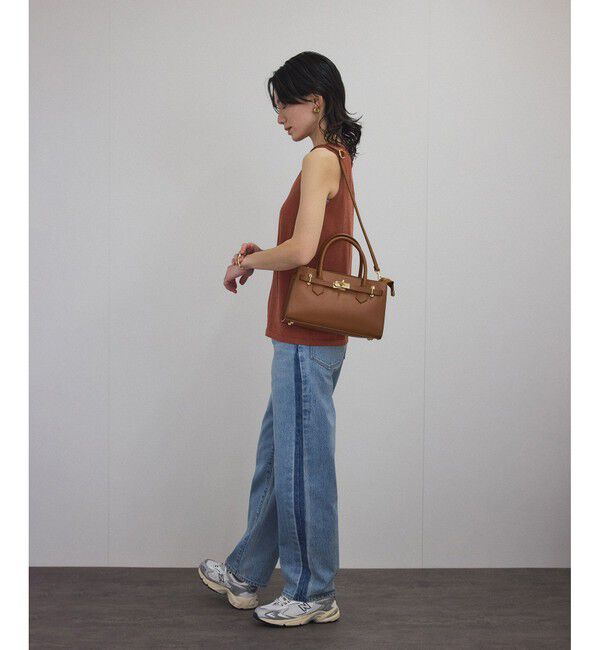 SALON adam et rope'「【WEB限定】ループヤーンノースリーブニットプルオーバー」|タンクトップ|