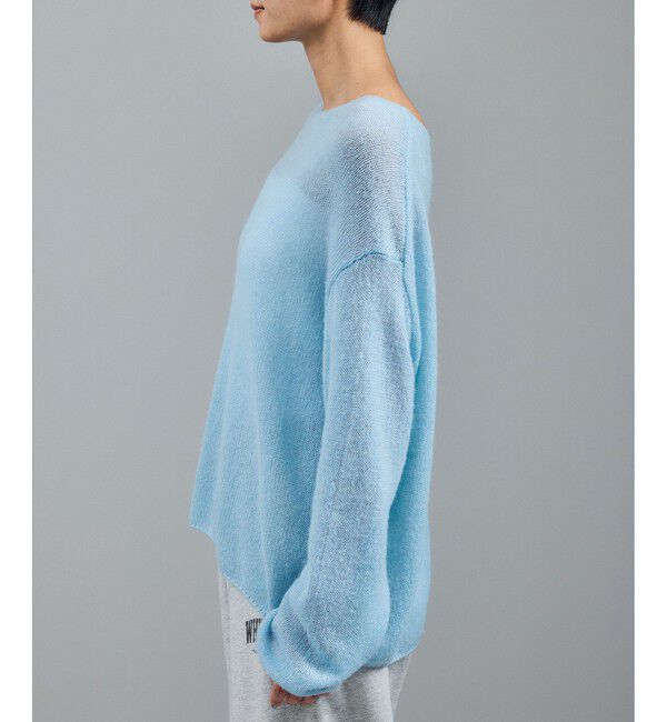 SALON adam et rope'「シアーアルパカウールニットプルオーバー」|ニット・セーター|