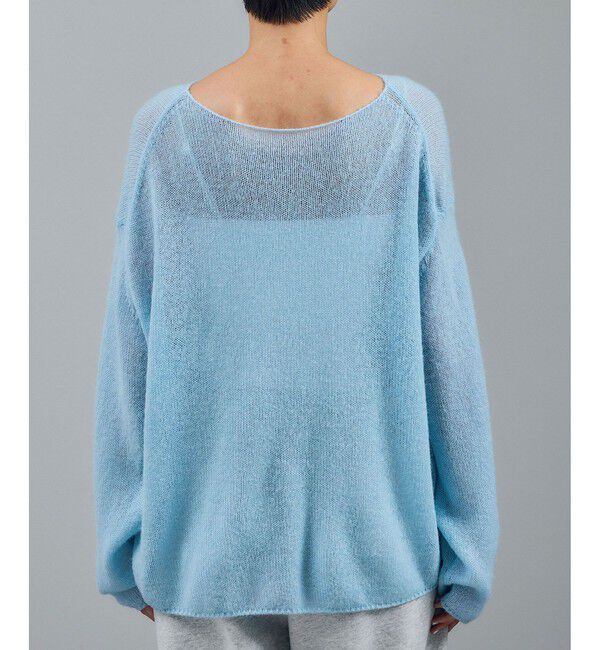 SALON adam et rope'「シアーアルパカウールニットプルオーバー」|ニット・セーター|