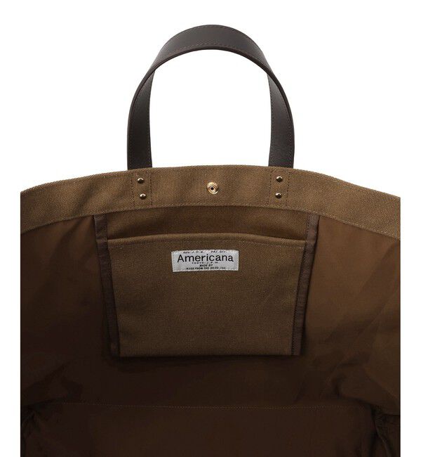 SALON adam et rope'「【Americana（アメリカーナ） for SALON】キャンバス2WAYトート」|トートバッグ|