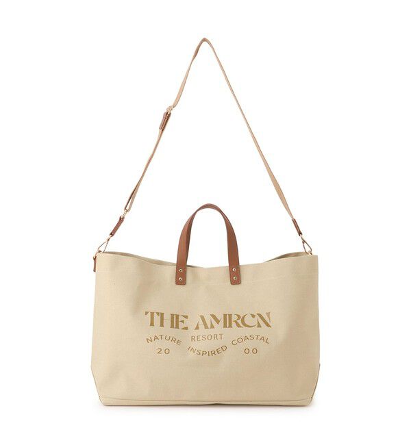 SALON adam et rope'「【Americana（アメリカーナ） for SALON】キャンバス2WAYトート」|トートバッグ|