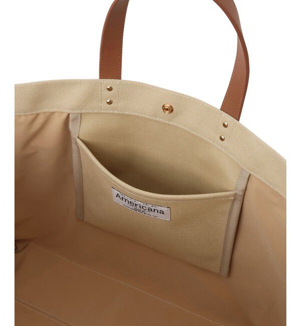 SALON adam et rope'「【Americana（アメリカーナ） for SALON】キャンバス2WAYトート」|トートバッグ|