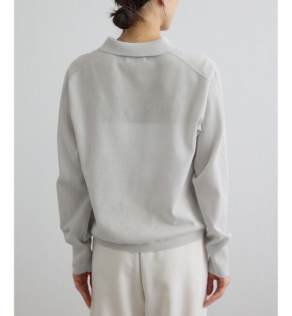 SALON adam et rope'「【WEB限定】ドライタッチスキッパーカーディガン」|カーディガン|