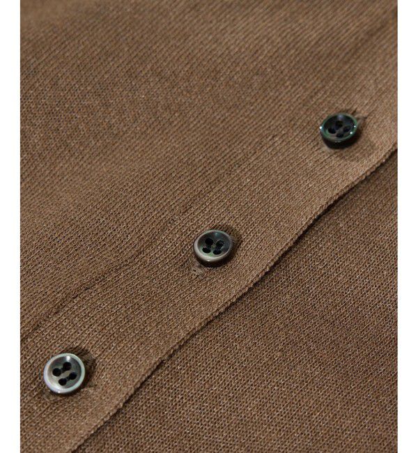 SALON adam et rope'「【WEB限定】ドライタッチスキッパーカーディガン」|カーディガン|