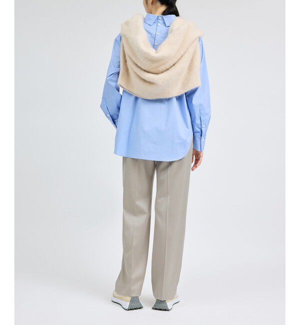 ROPE「ウールサテンイージーパンツ【Sサイズフェア対象】」|チノ|