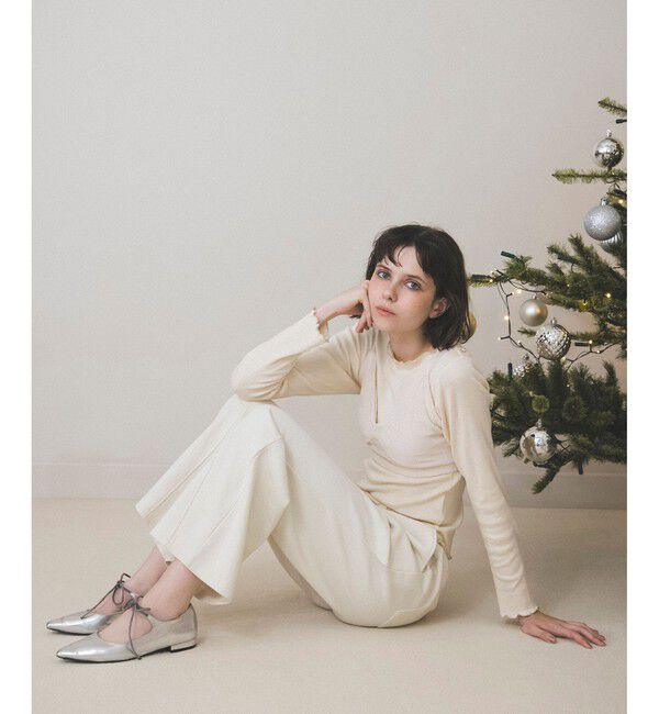 VIS「【Miller】VIS別注モデルベロアルームブラ【洗える】」|キャミソール|