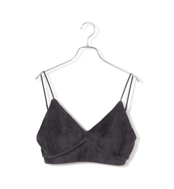 VIS「【Miller】VIS別注モデルベロアルームブラ【洗える】」|キャミソール|