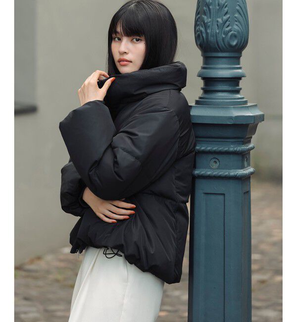 VIS「【アウター総選挙3位】フード取り外し可能軽量ダウンブルゾン/2WAY・撥水加工」|ダウン|