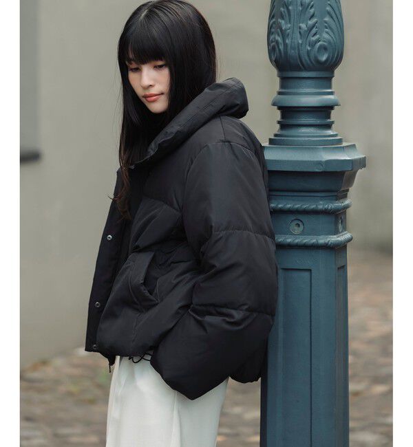 VIS「【アウター総選挙3位】フード取り外し可能軽量ダウンブルゾン/2WAY・撥水加工」|ダウン|