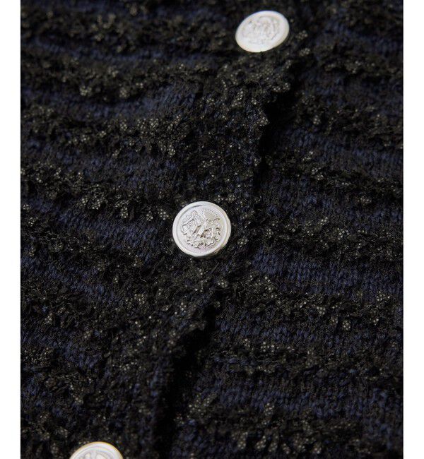 VIS「ツイードニットベスト/イージーケア」|ベスト・ジレ|