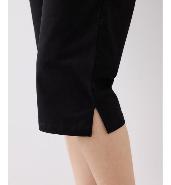 VIS「裾スリットカプリパンツ」|チノ|