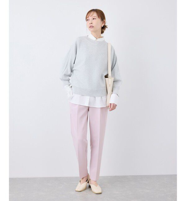 Rope&rsquo;Picnic「【WEB限定カラー】360&deg;ウルトラストレッチ テーパードパンツ/花粉ガード・セットアップ対応」|チノ|