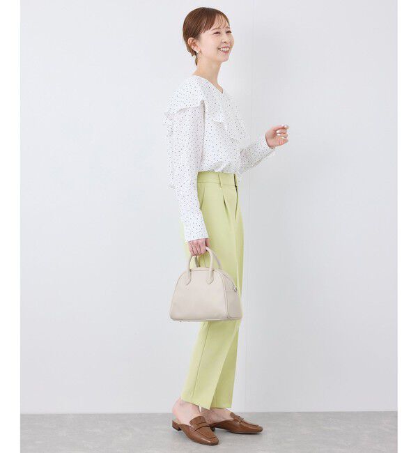 Rope&rsquo;Picnic「【WEB限定カラー】360&deg;ウルトラストレッチ テーパードパンツ/花粉ガード・セットアップ対応」|チノ|