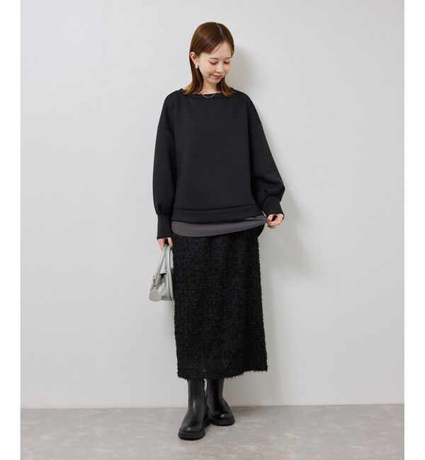 Rope&rsquo;Picnic「カルゼダンボールレイヤードプルオーバー」|Tシャツ・カットソー|