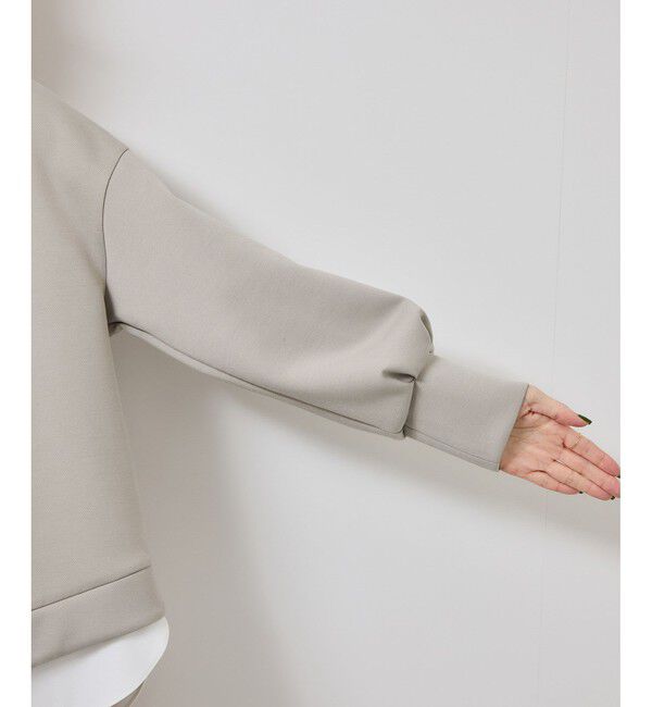 Rope&rsquo;Picnic「カルゼダンボールレイヤードプルオーバー」|Tシャツ・カットソー|