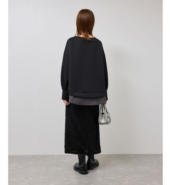 Rope&rsquo;Picnic「カルゼダンボールレイヤードプルオーバー」|Tシャツ・カットソー|