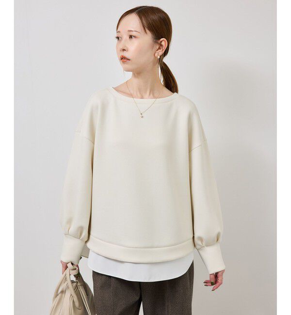 Rope&rsquo;Picnic「カルゼダンボールレイヤードプルオーバー」|Tシャツ・カットソー|キナリ(16)