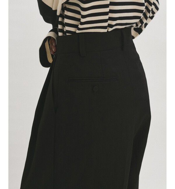 ADAM ET ROPE'「【サステナブル】オックスハーフパンツ」|チノ|