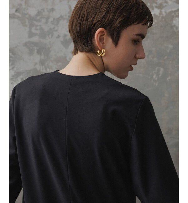 ADAM ET ROPE'「【EMOELLE】ハーフスリーブVネックオールインワン」|オールインワン|