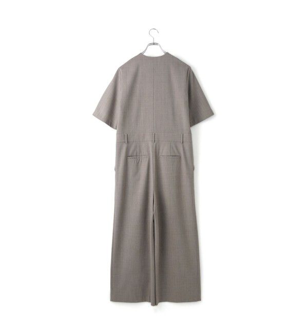 ADAM ET ROPE'「【EMOELLE】ハーフスリーブVネックオールインワン」|オールインワン|