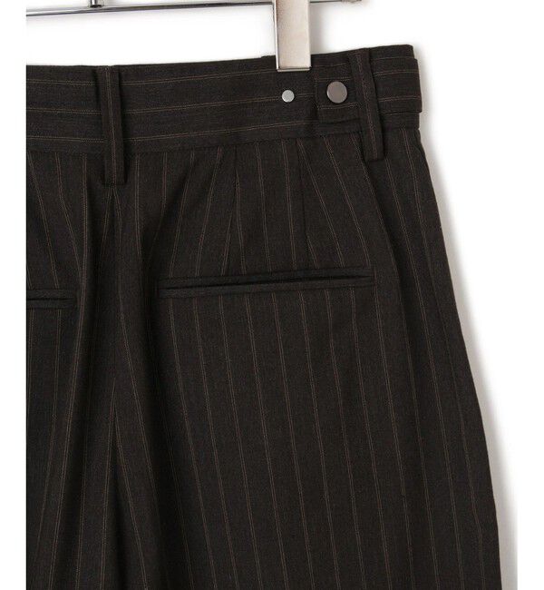 ADAM ET ROPE'「【サステナブル】ソリッド＆ストライプハーフパンツ」|チノ|