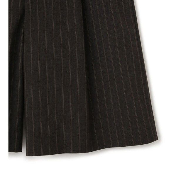 ADAM ET ROPE'「【サステナブル】ソリッド＆ストライプハーフパンツ」|チノ|