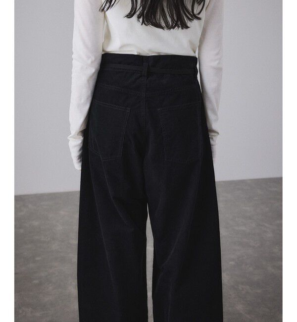 ADAM ET ROPE'「【新色追加】ガーメントダイコーデュロイパンツ」|チノ|
