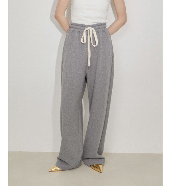 ADAM ET ROPE'「【WEB限定】ワイドスウェットパンツ」|チノ|