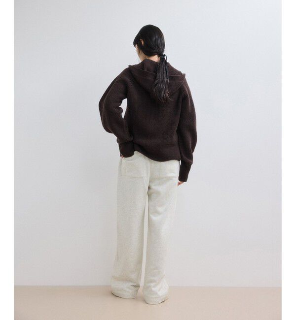 ADAM ET ROPE'「【WEB限定】ワイドスウェットパンツ」|チノ|