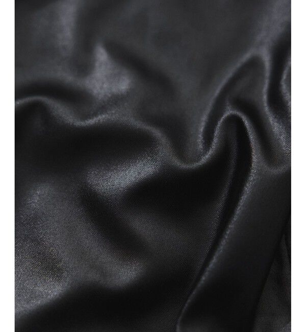 ADAM ET ROPE'「グロスボンディングコクーンパンツ」|チノ|