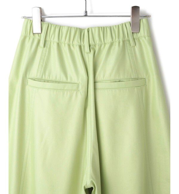 ADAM ET ROPE'「グロスボンディングコクーンパンツ」|チノ|