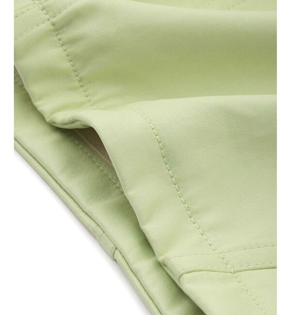 ADAM ET ROPE'「グロスボンディングコクーンパンツ」|チノ|