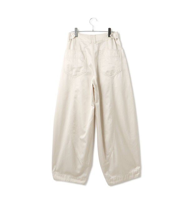 ADAM ET ROPE'「ピグメントダイエッグパンツ」|チノ|