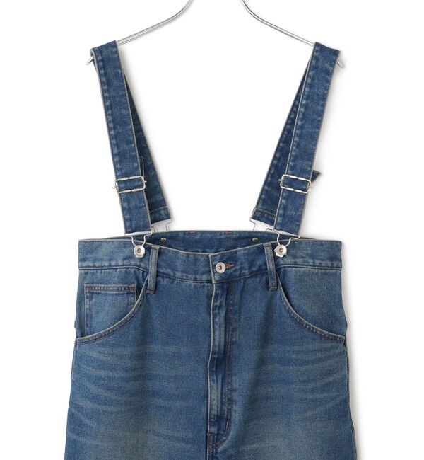 ADAM ET ROPE'「【サステナブル】2WAYデニムサロペット」|オールインワン|