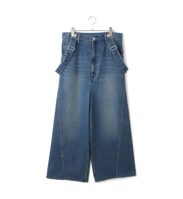 ADAM ET ROPE'「【サステナブル】2WAYデニムサロペット」|オールインワン|