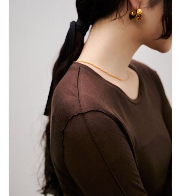 ADAM ET ROPE'「ロングスリーブカットソー」|Tシャツ・カットソー|