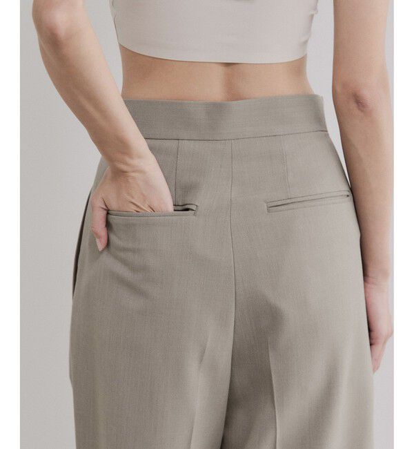 ADAM ET ROPE'「 【EMOELLE】ハーフパンツ」|チノ|