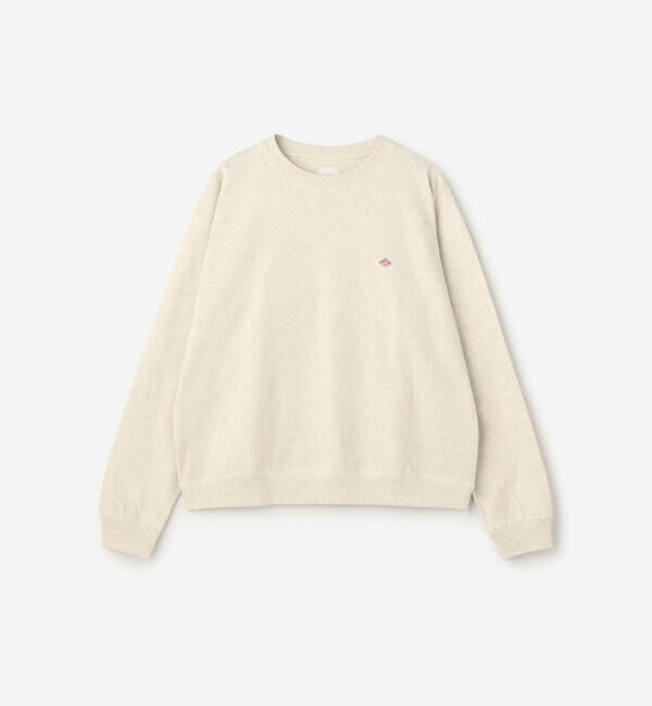 DANTON「DANTON | クルーネック 長袖Tシャツ WOMEN」|Tシャツ・カットソー|ECRU系1