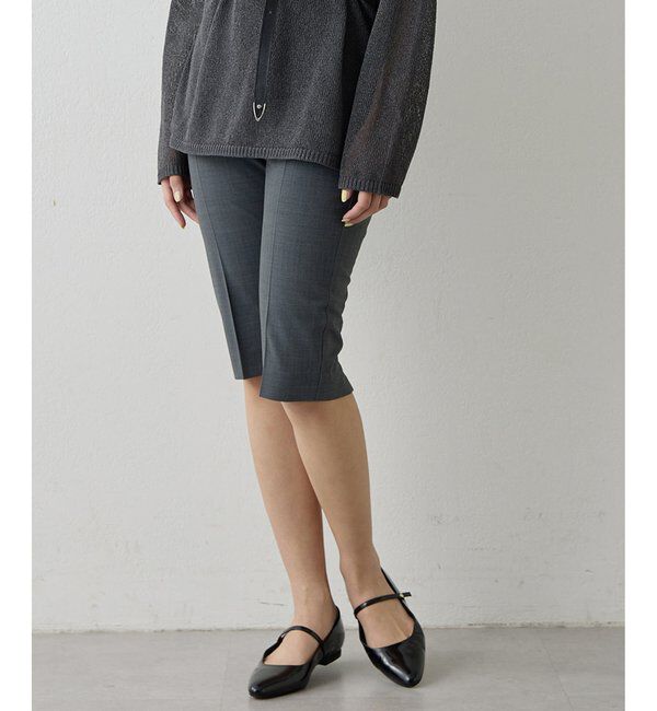  「ハーフストレッチパンツ」|チノ|