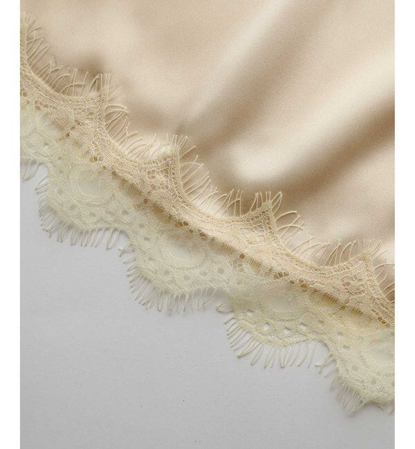  「＜WEB限定＞【Nuition】サテンレーススカート」|スカート|