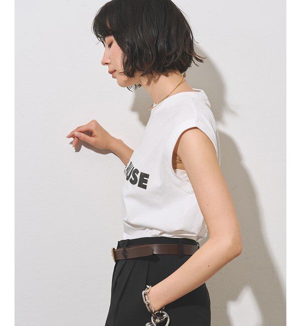 THE PAUSE「【THE PAUSE】THE PAUSE ノースリーブTEE」|Tシャツ・カットソー|
