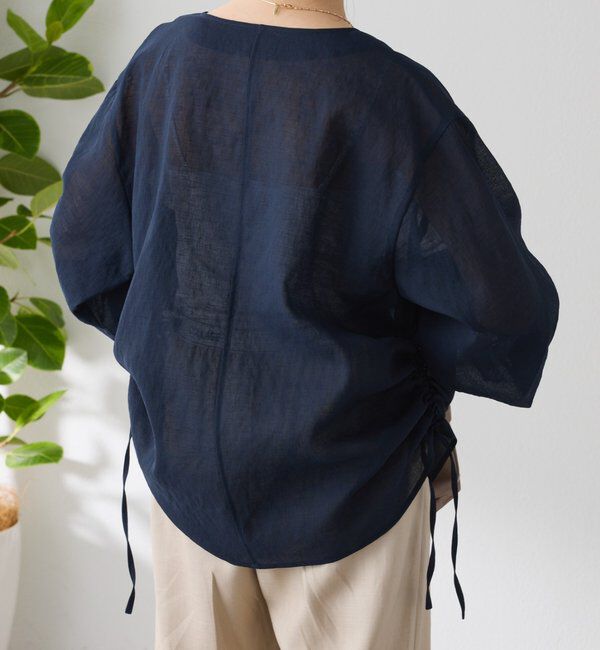  「《人気アイテム再販売！》ジップドロストブラウス」|シャツ・ブラウス|